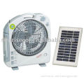 Rechargeable Radio Solar Led light Fan